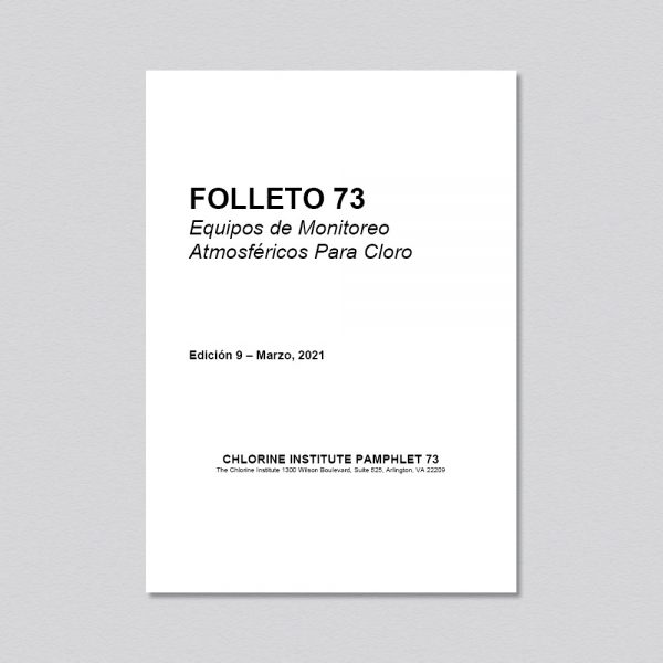 FOLLETO 73 - Equipos de Monitoreo Atmosféricos Para Cloro